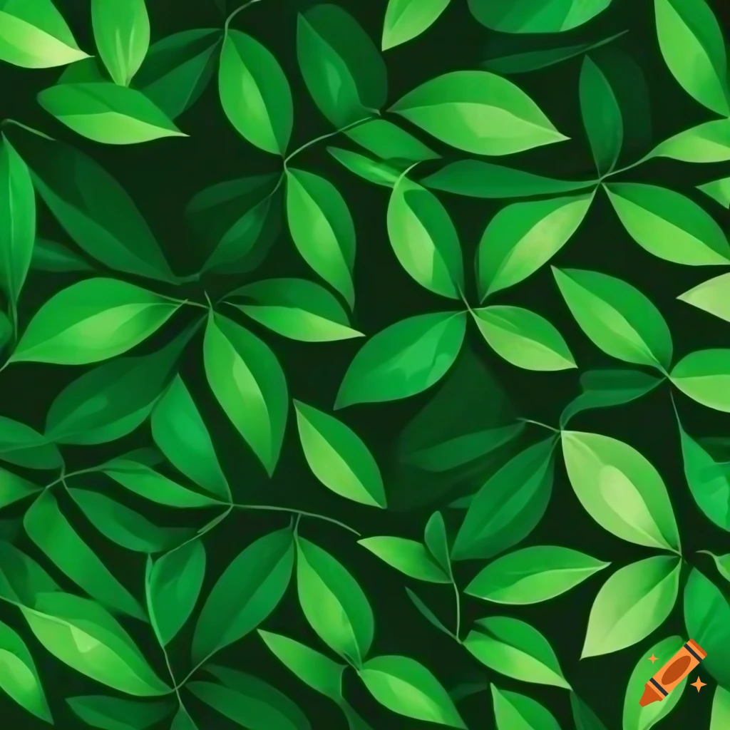green leafs background