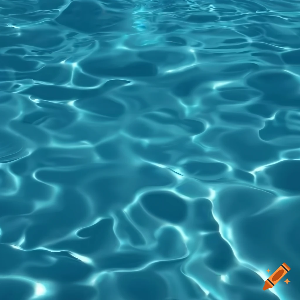 Pool water, 4k texture image, seamless texture, photorealistic, with flat 4  point lighting, no shadows on Craiyon