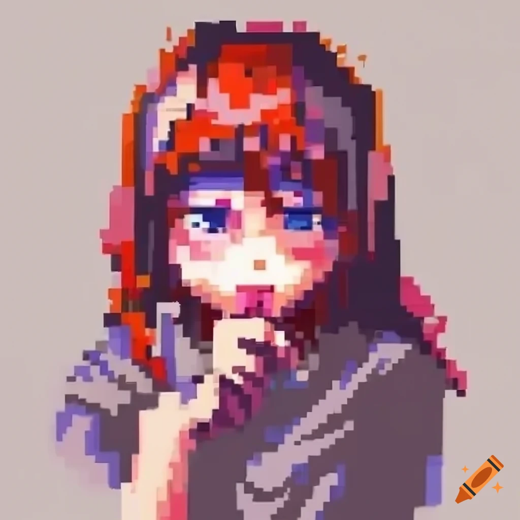 Design the best pixel art anime characters for you by Hiamelek | Fiverr