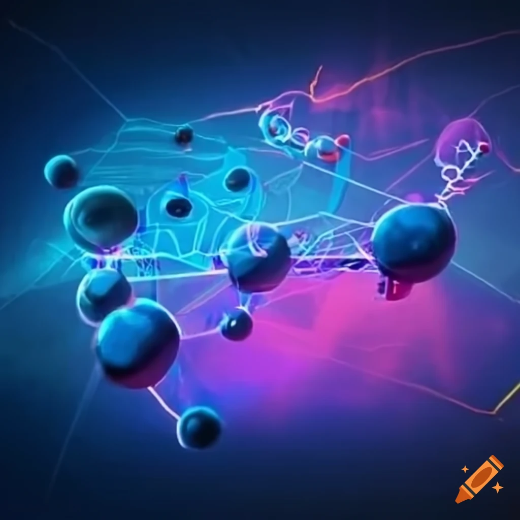 A diagram with different blockchain hashing algorithms and nodes
