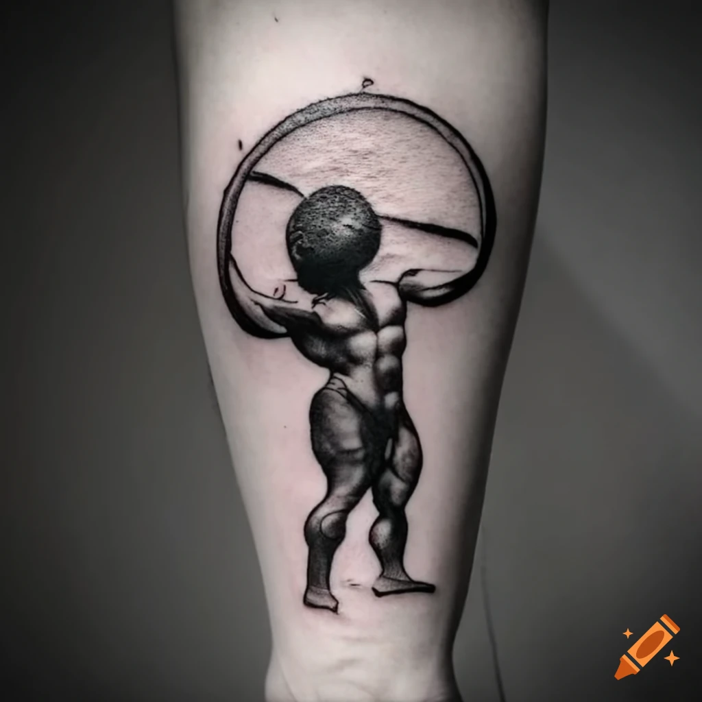 Nick Matic Tattoos - • customized Atlas • #theweightoftheworld #tattoo # atlas #greekmythology #baseball #fineline #blackandgreytattoo #ink  #bngtattoo #inked #nyc #newyorkcity #nyctattooartist #bangbangnyc  #nickmatic | Facebook