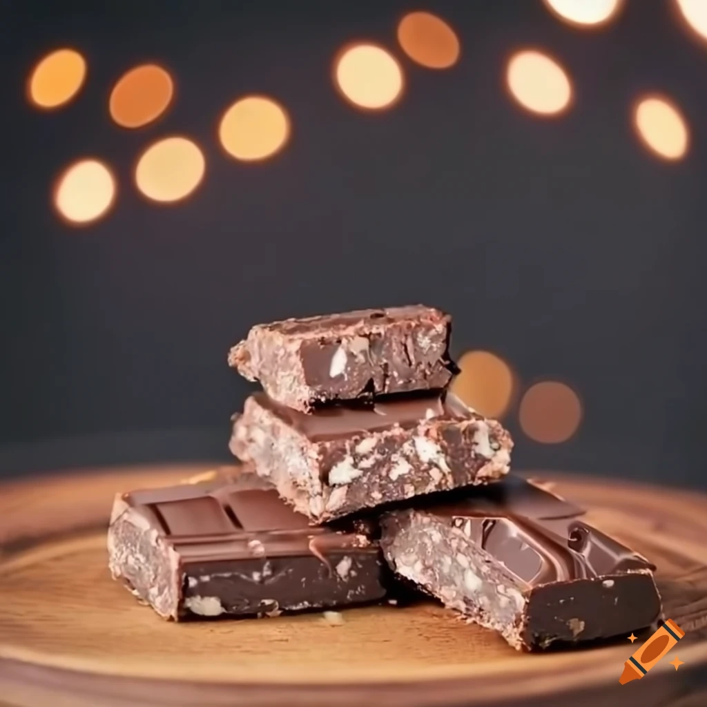 Chocolate and banana protein bar, a good postworkout snack