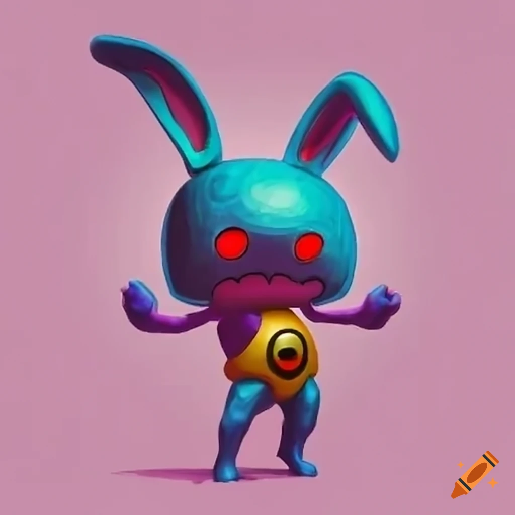 Bunnyman on nintendo 64 game fighting sadheads