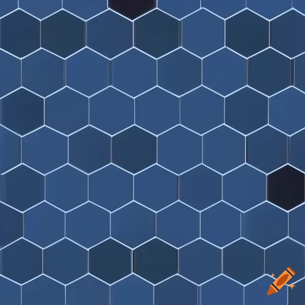 blue honeycomb background
