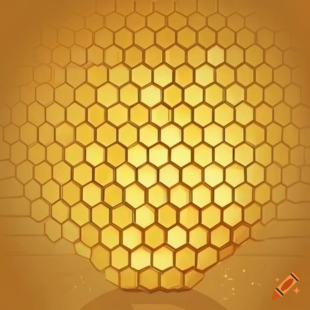 cute honeycomb drawing  Honeycombs drawings, Honeycomb, Drawings
