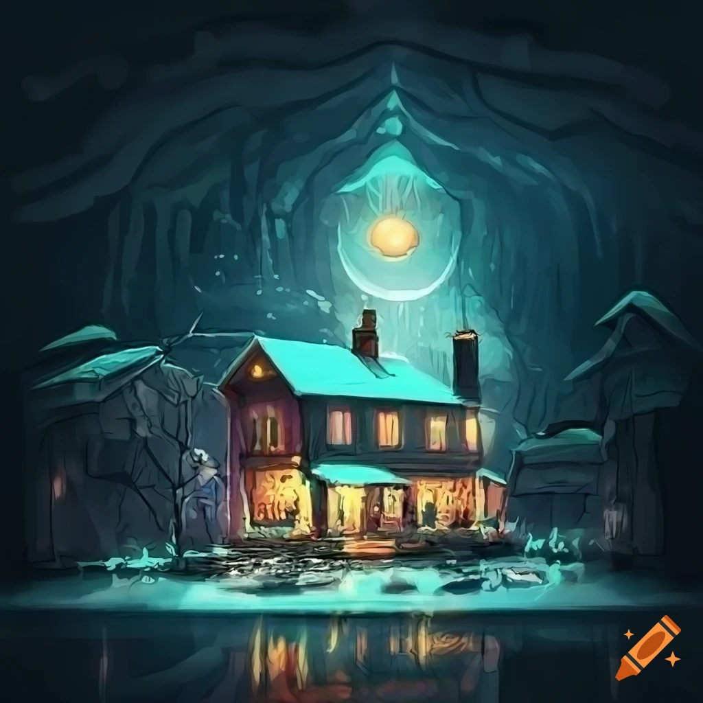 a-nice-house-digital-art