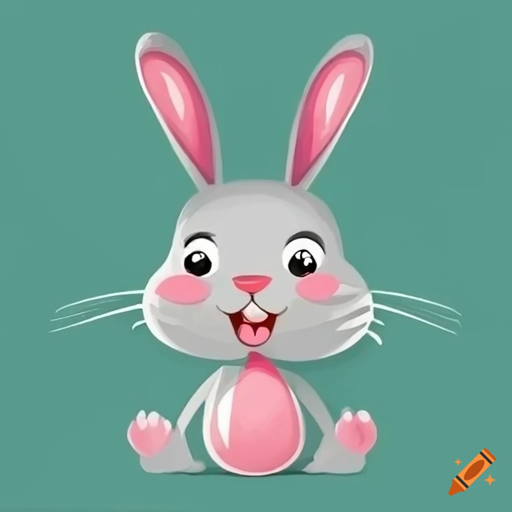 Easter Bunny, Rabbit, Rabbit Rabbit Rabbit, Cartoon, Drawing, Rabbits And  Hares In Art, Nose, Whiskers transparent background PNG clipart | HiClipart