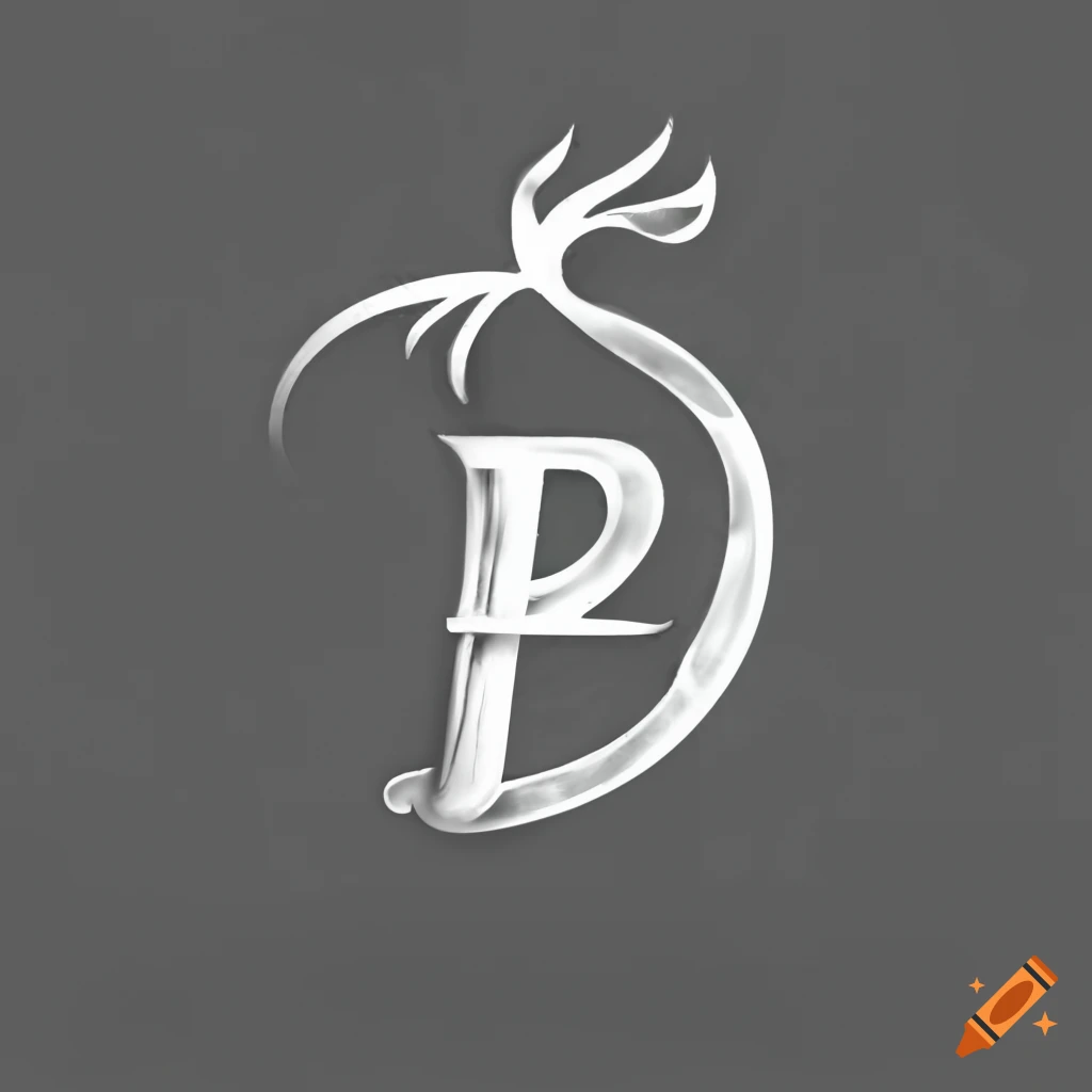 Elegant logo design with letters p and s on Craiyon