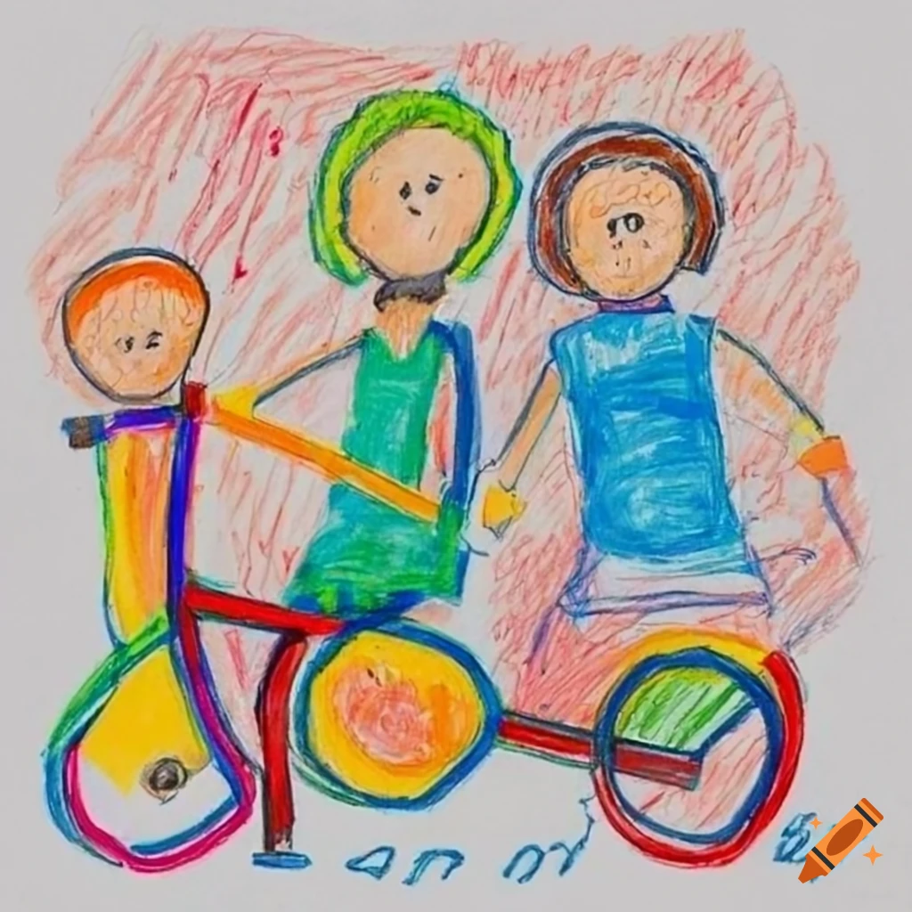 Cycling Drawing Kids Line Stock Illustrations – 81 Cycling Drawing Kids  Line Stock Illustrations, Vectors & Clipart - Dreamstime