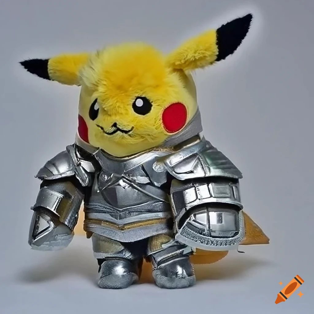 Pokemon Pikachu Angry Cross-Armed Small Plush (In stock) – Gacha