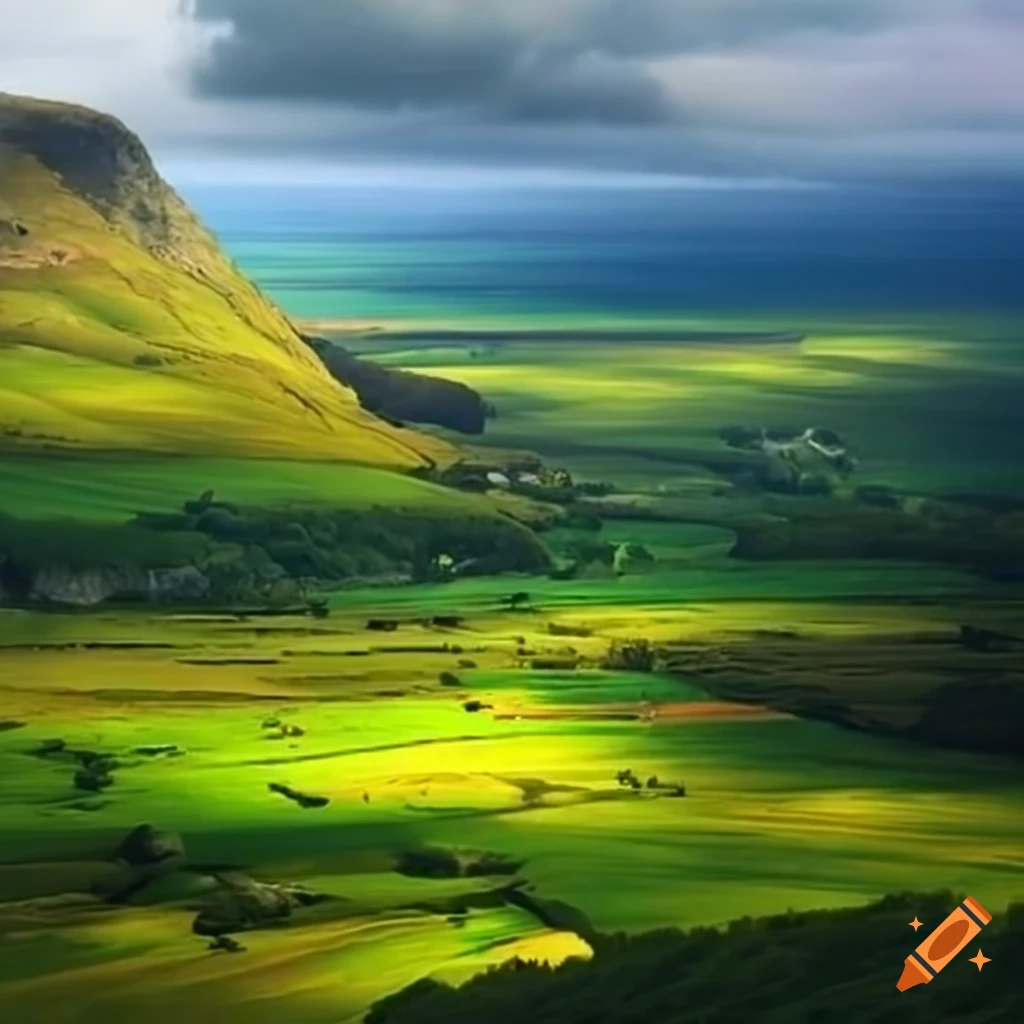 irish scenery wallpaper