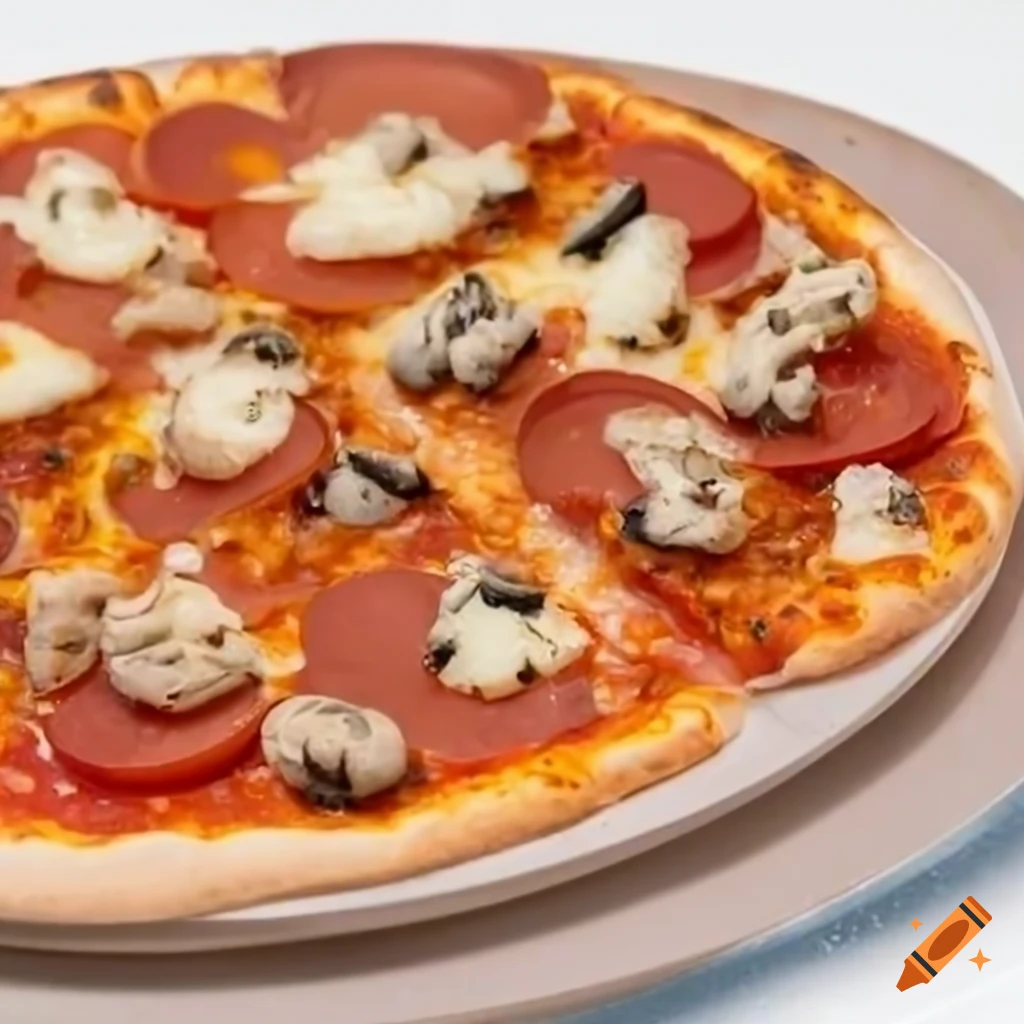Pizza picture, neopolitana pizza, 42 centimeter pizza, pizza on white ...