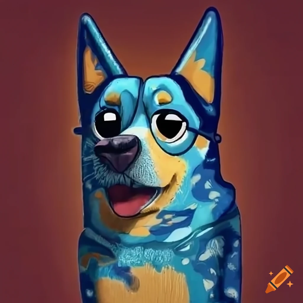 Chilli heeler bluey