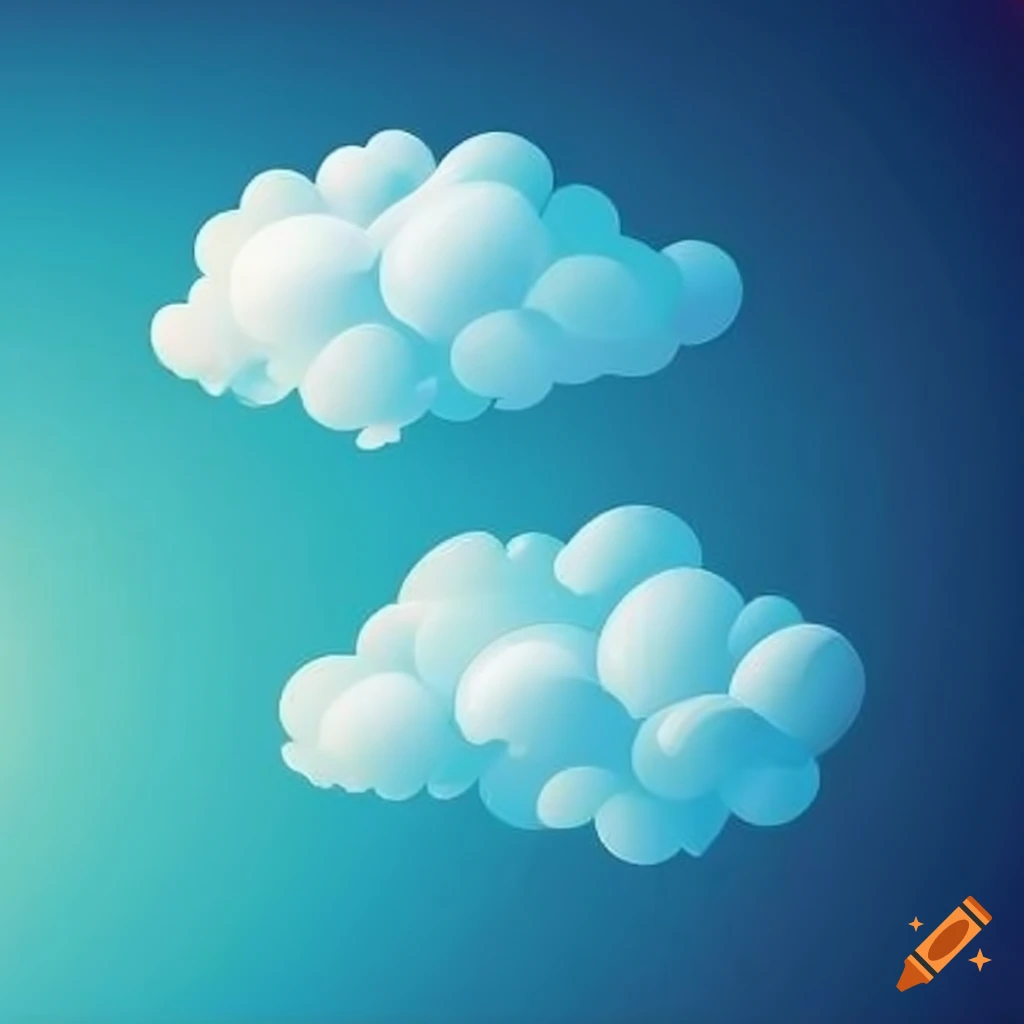 A large cloud with very round shapes