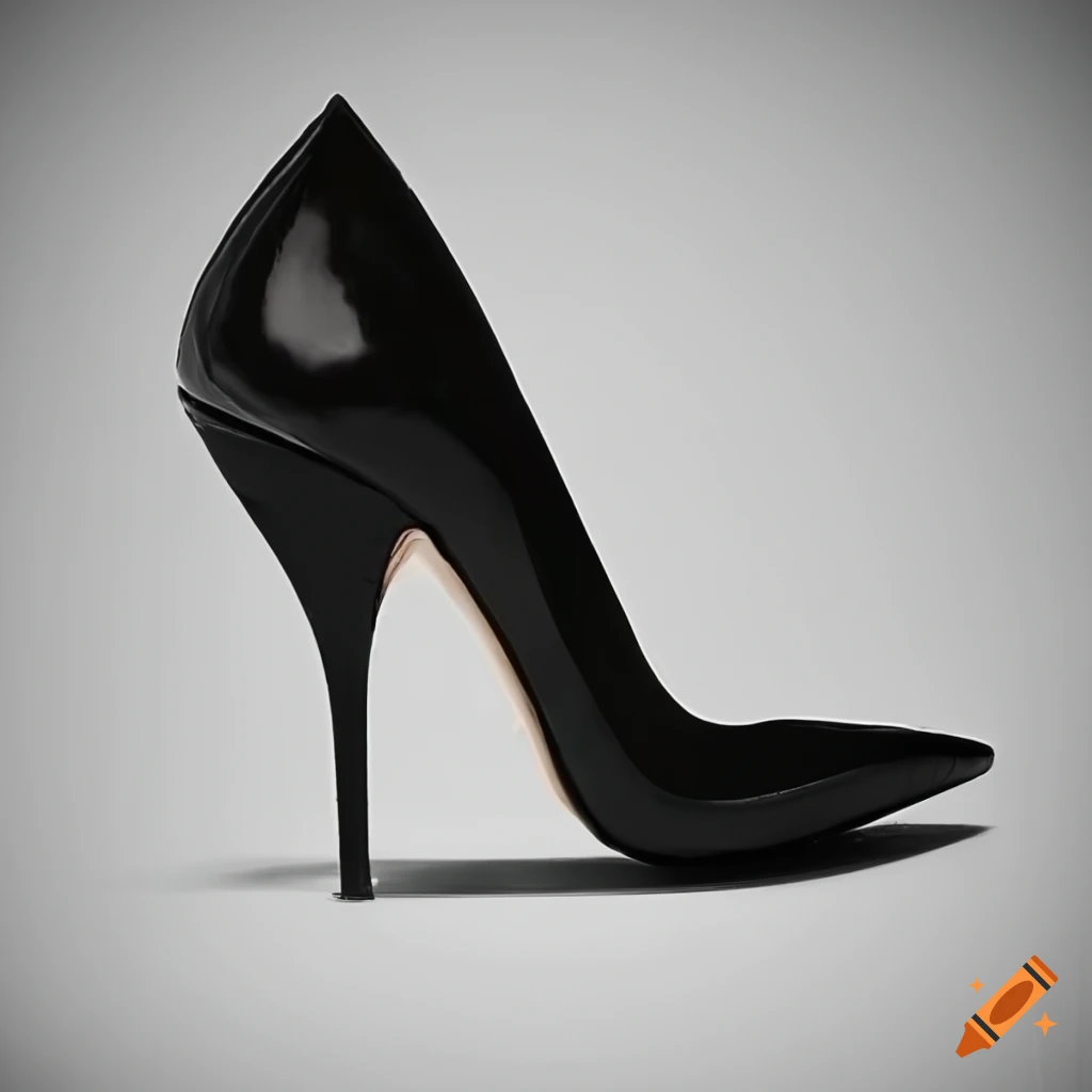 Black Rose Design Detachable Shoe Buckles High Heels - Temu
