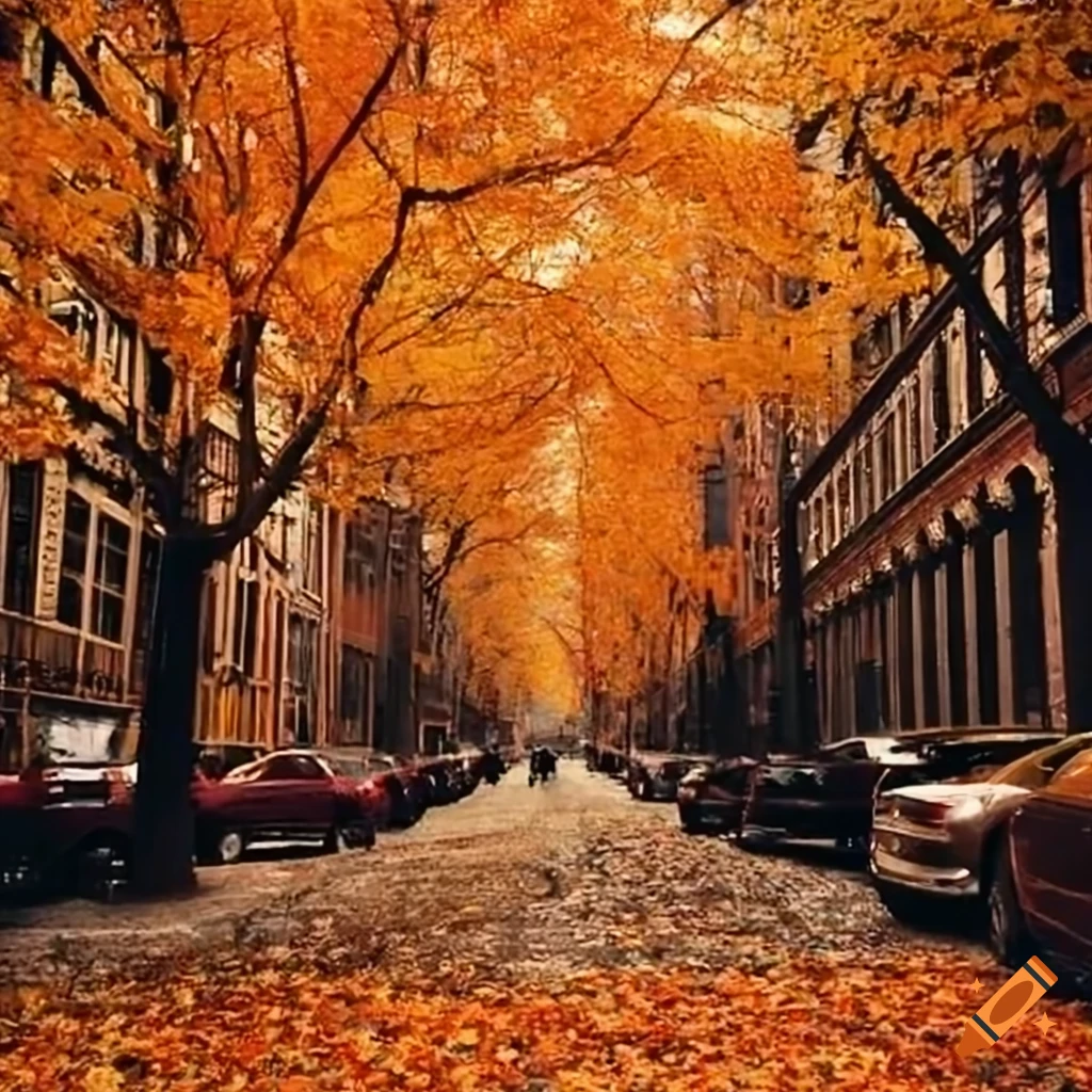 Fall in new york city on Craiyon