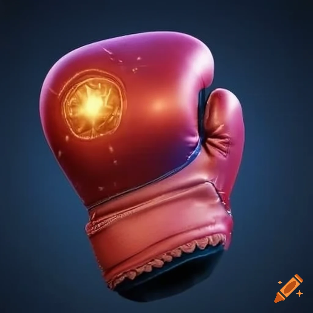 A punching glove that looks like a star