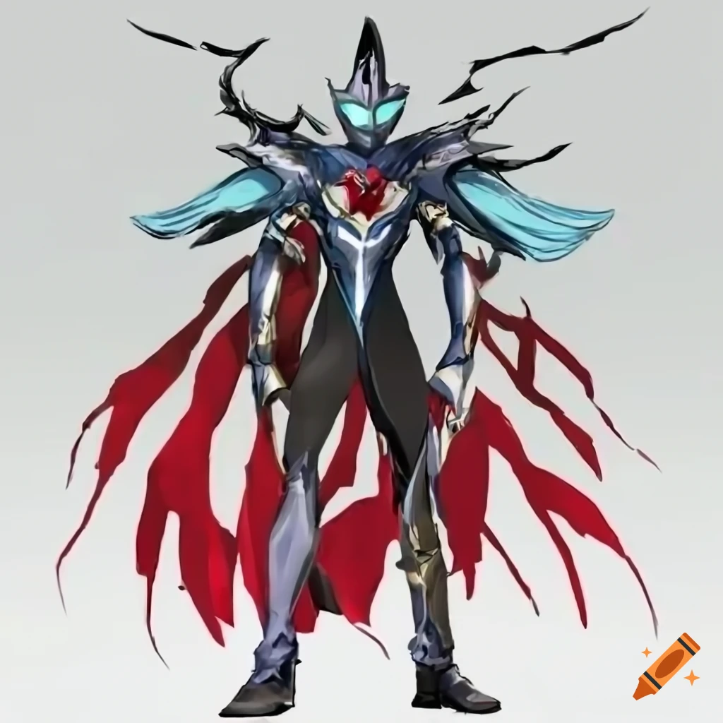 Norse god forsetti fused with orpheus from persona 3 and ultraman