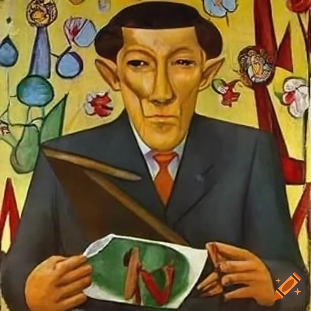 Man art by diego rivera