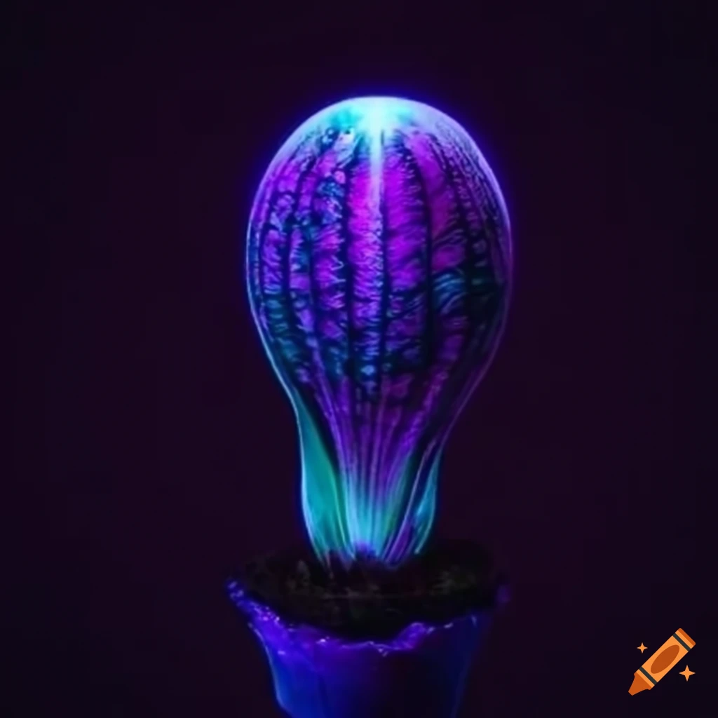 Plants that glow and plants with glowing parts from alien worlds