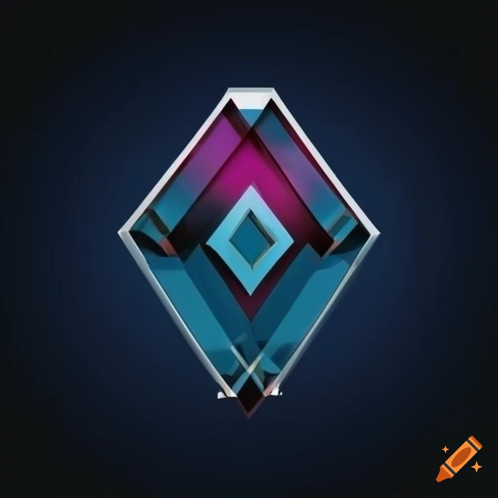 A simple clan logo with diamond frame