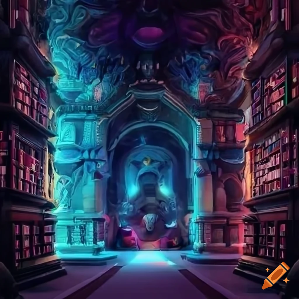 Magic Library with Space/Fantasy Lighting - Creations Feedback - Developer  Forum