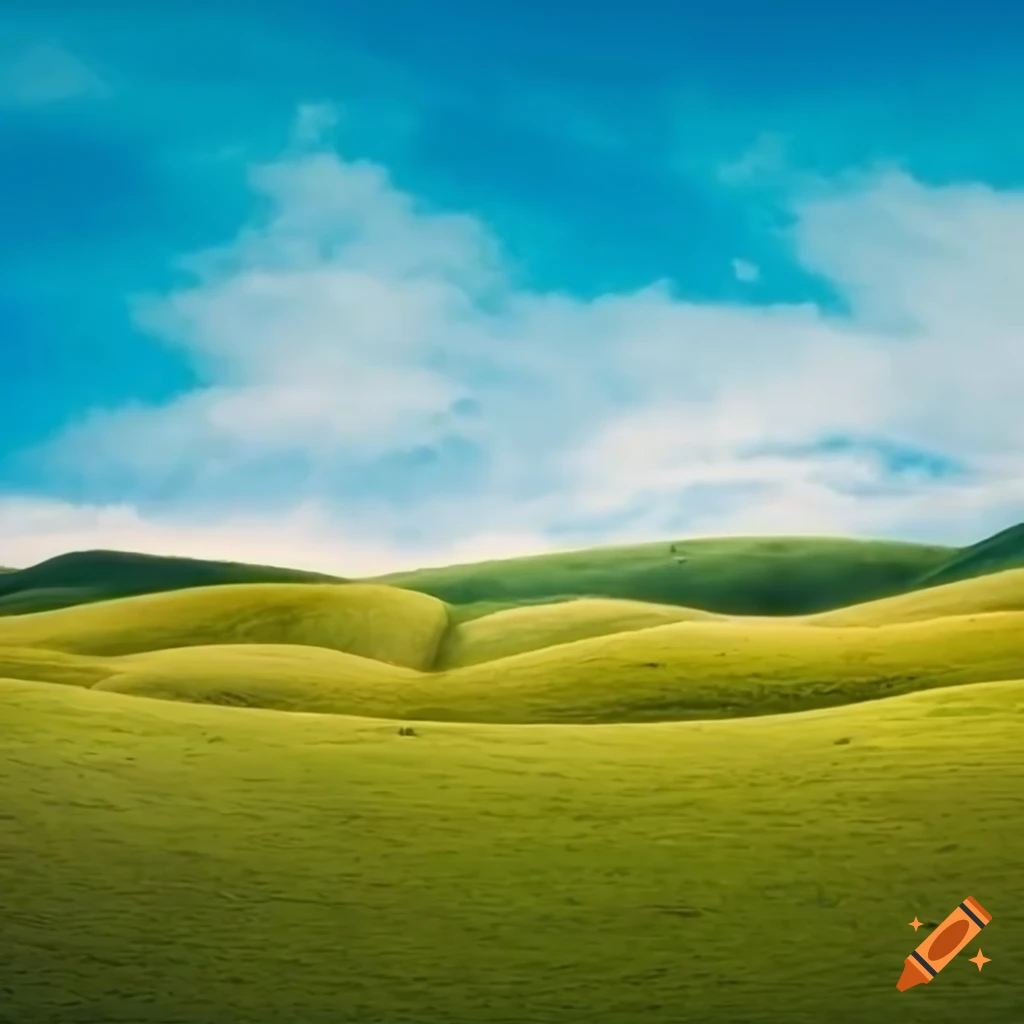 Windows Green Hills Background