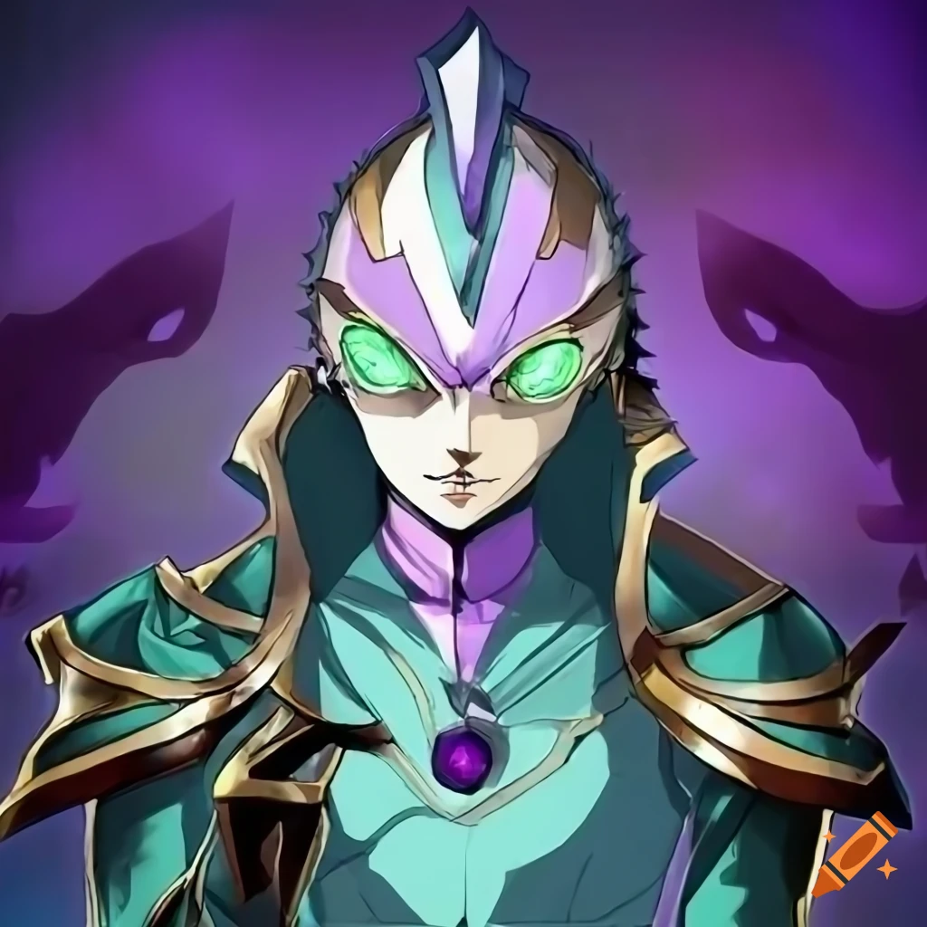 Norse god forsetti fused with orpheus from persona 3 and ultraman