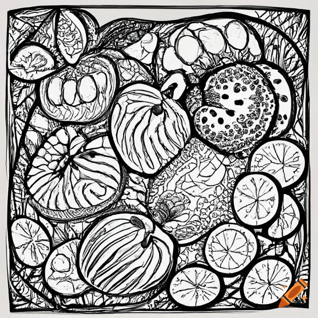 Coloring Page fruit - free printable coloring pages - Img 9392