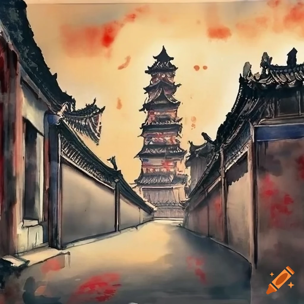 Chinese ink painting ink-and-wash painting ancient times imperial