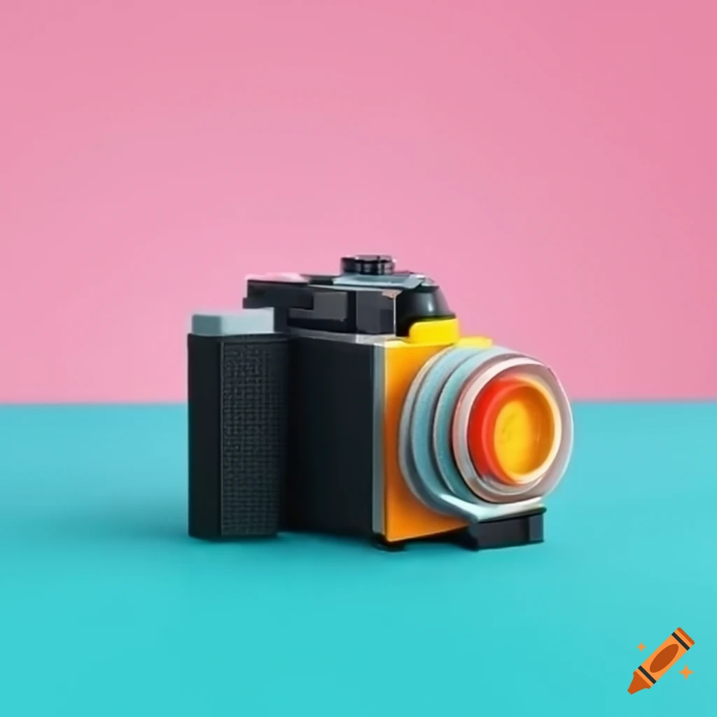 Lego vintage camera on Craiyon