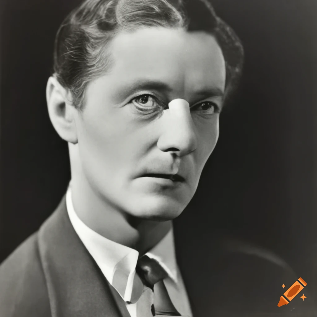 William ford, a beloved actor from the early 1930s, in a warn copy of