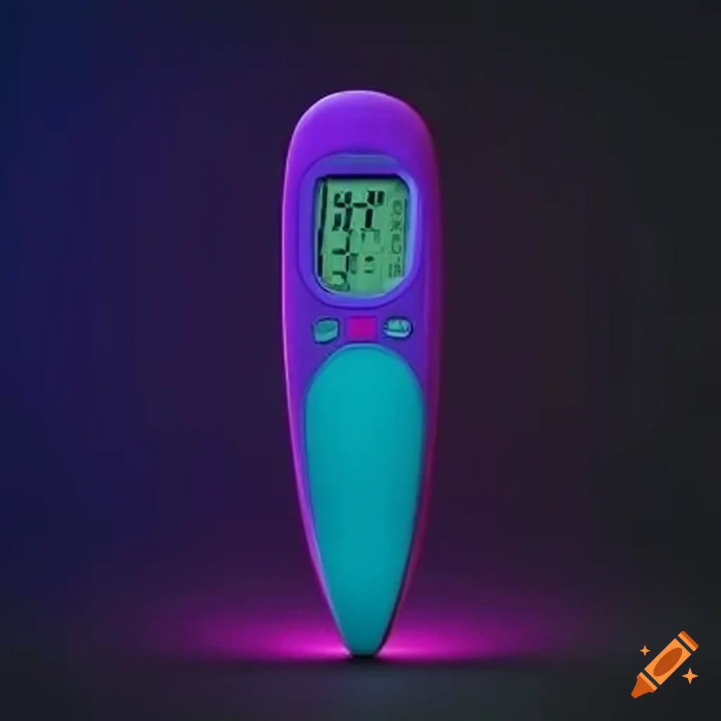 A digital thermometer displaying multiple digits with a backlit lcd ... Circuit Diagram