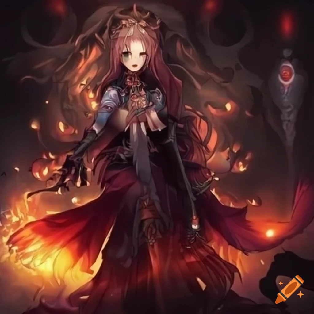 Anime fantasy on Craiyon