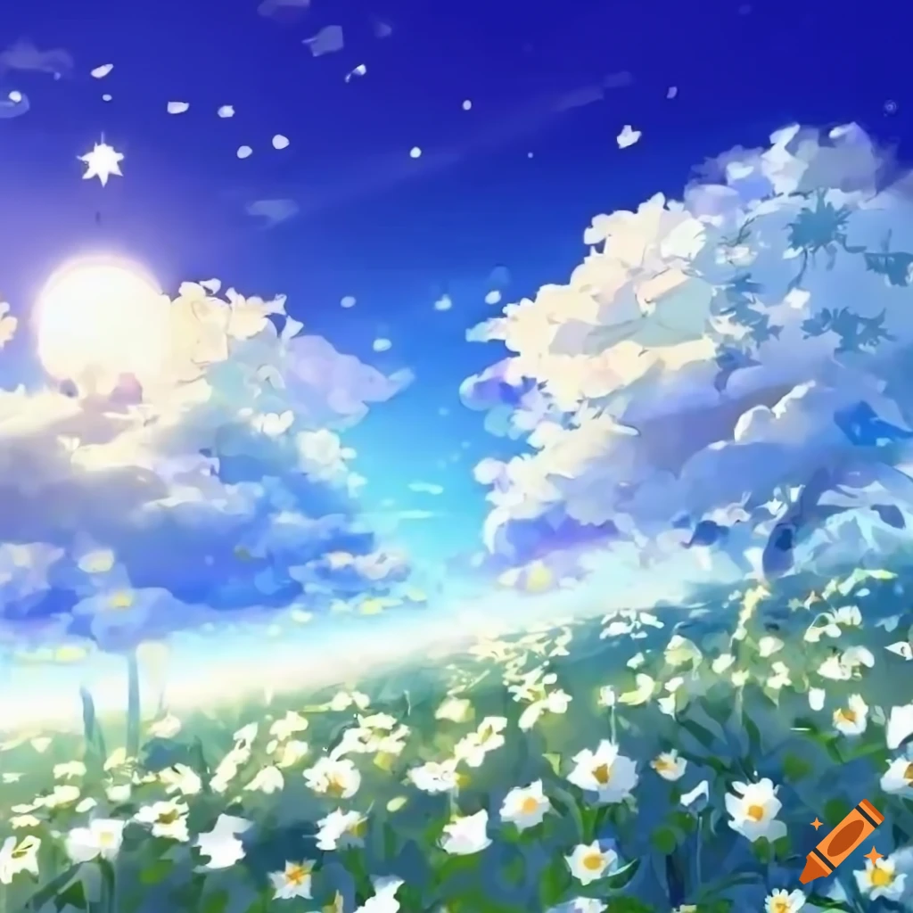 Flowers Anime GIF - Flowers Anime Anime Night - Discover & Share GIFs-demhanvico.com.vn