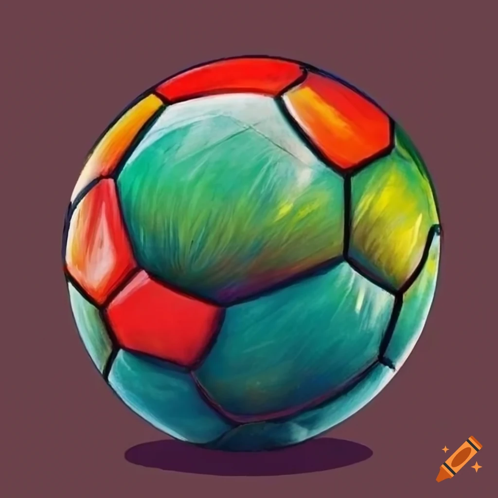 Football Drawing Caricature, Color Football, color Splash, color Pencil,  symmetry png | Klipartz