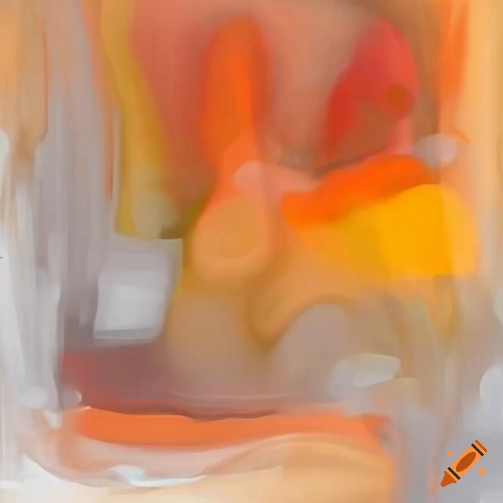 Abstract blurred shapes in muted colors