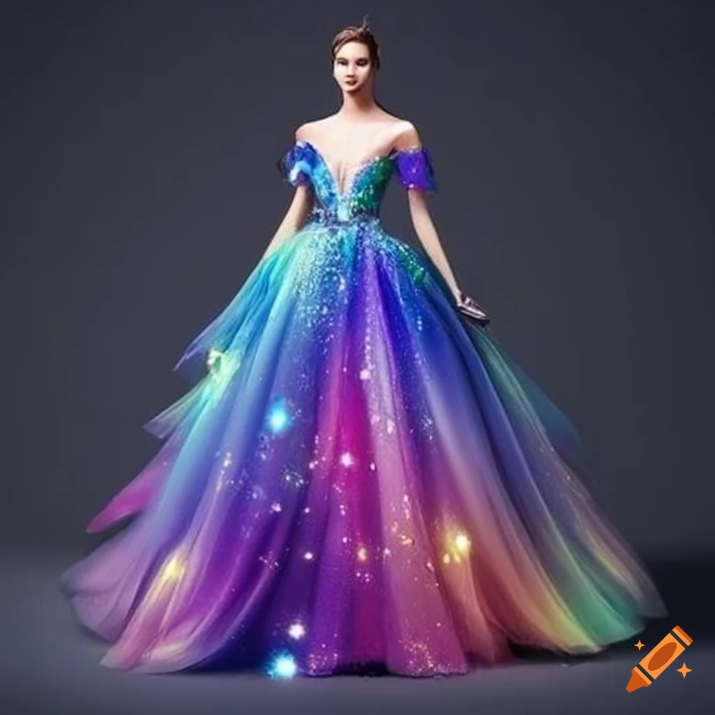 Colorful 2025 ball gowns