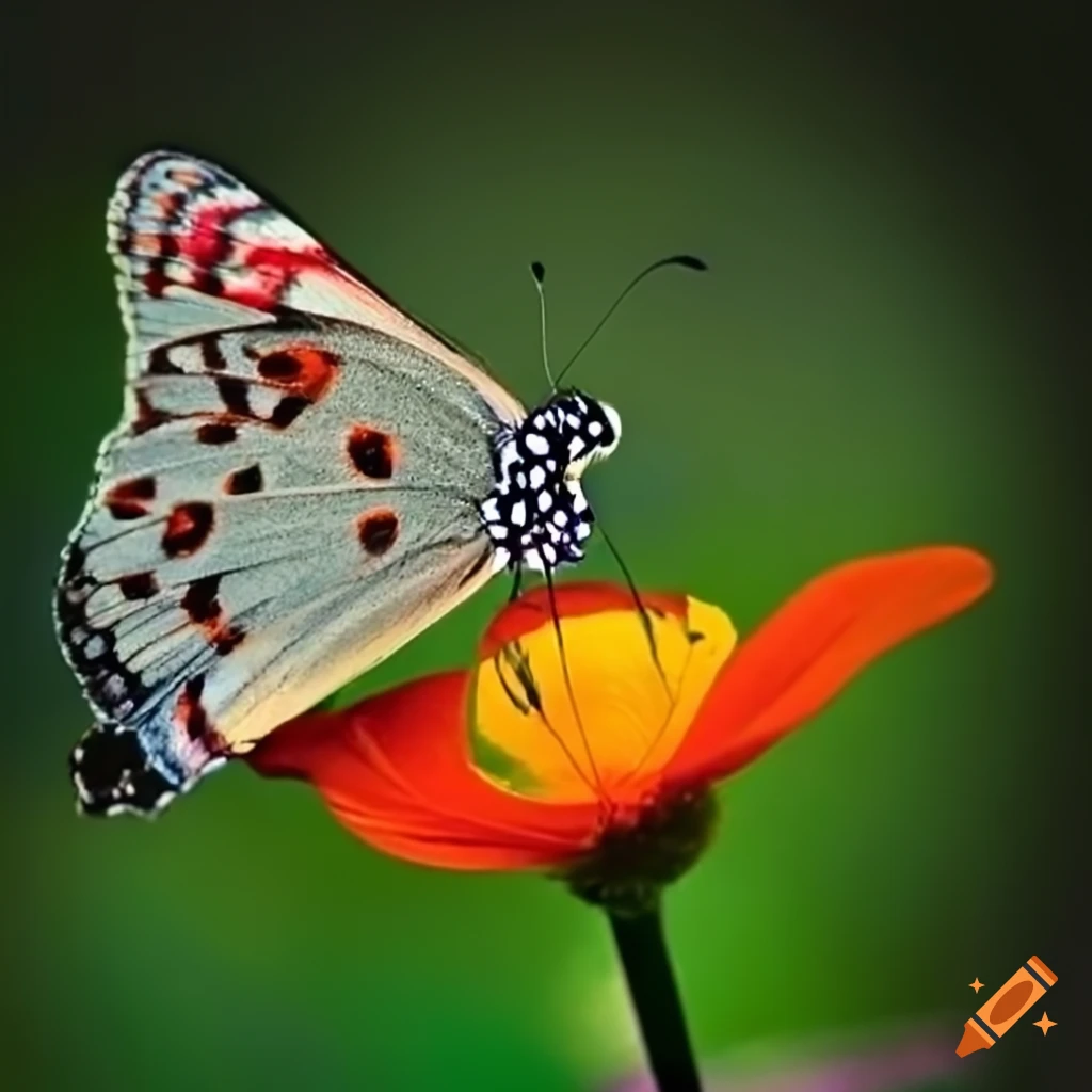 garden-flowers-butterfly-on-craiyon