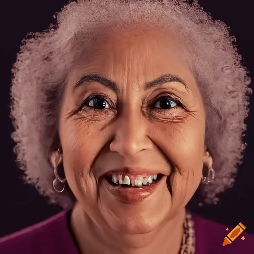 Photo portrait to thick, middle age mexican woman, happy, asa50, kodak