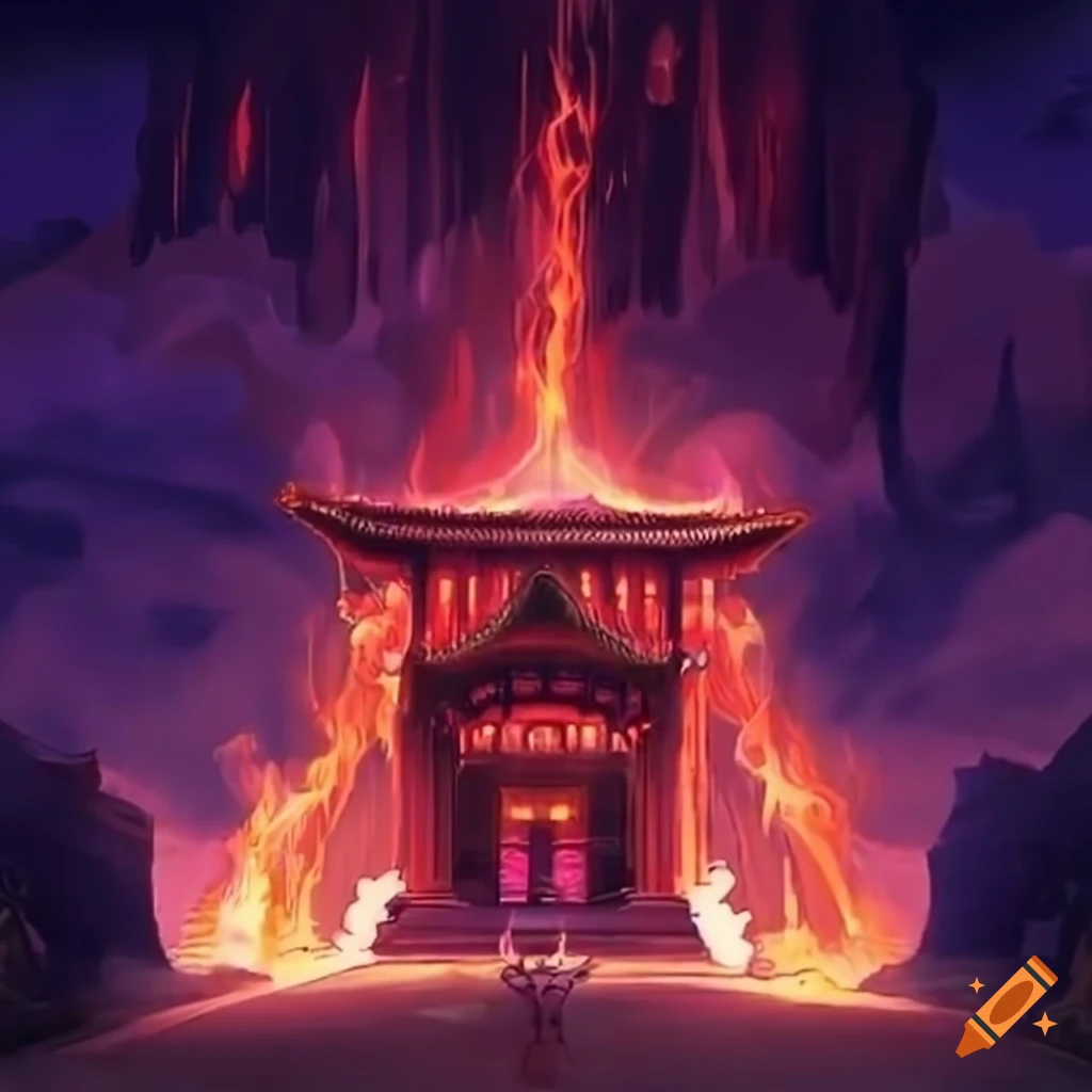 Furious Horse, anime, fire, flame, HD phone wallpaper | Peakpx