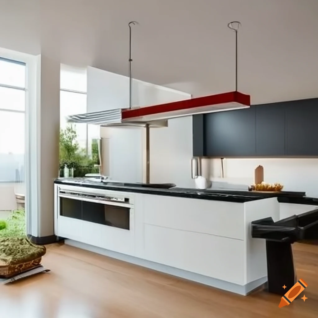 Modern kitchen on Craiyon