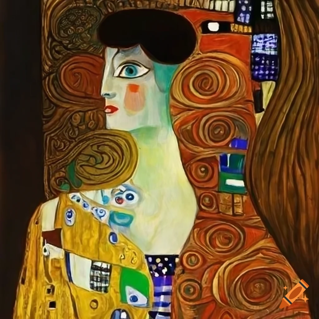 KLIMT E PICASSO STILE