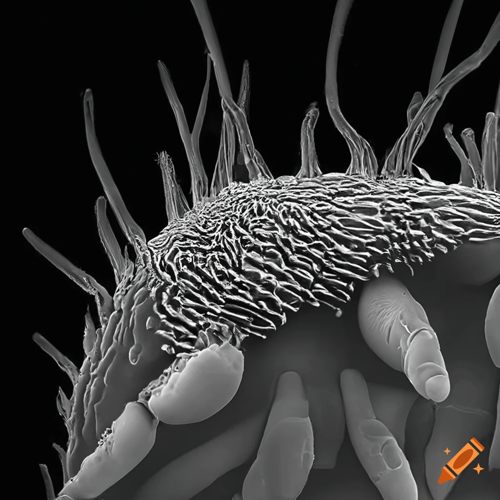 Insects merging legs wings antennae monochrome swarm photo electron ...