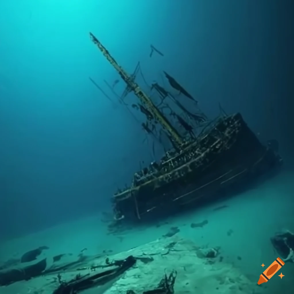 sunken treasure ship