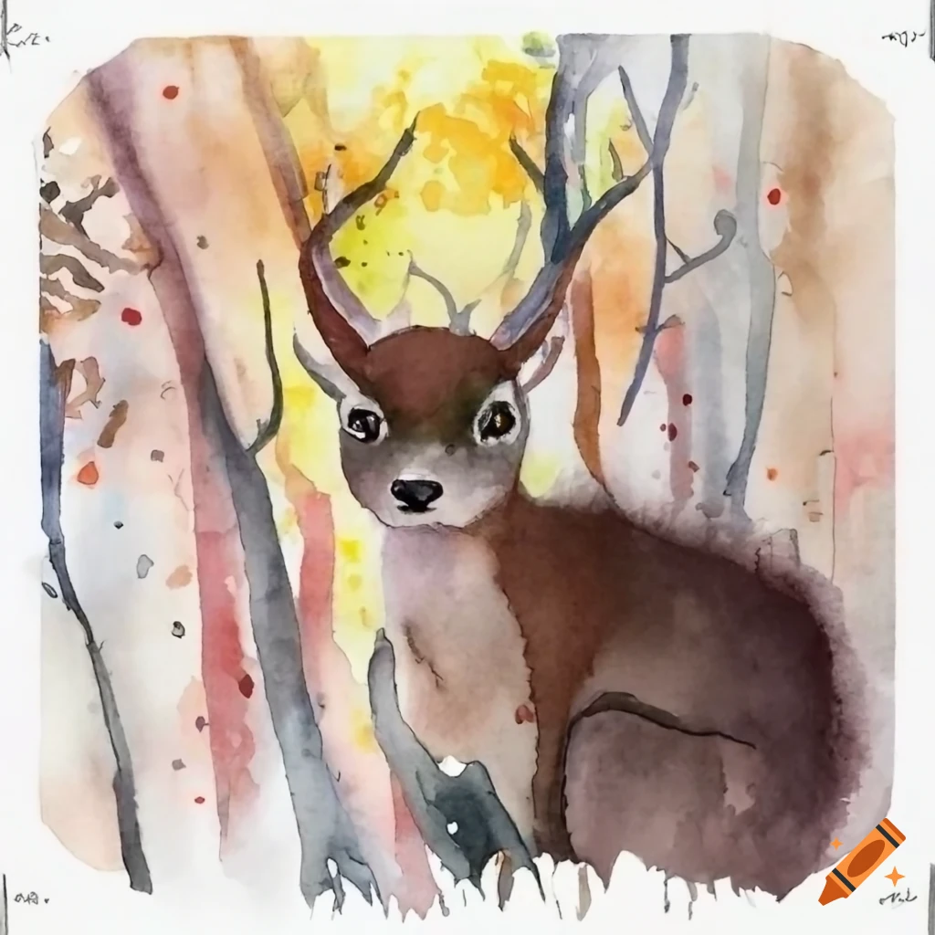 Forest Animal Drawing Ideas for Kids | Animal drawings, Forest animals,  Drawings