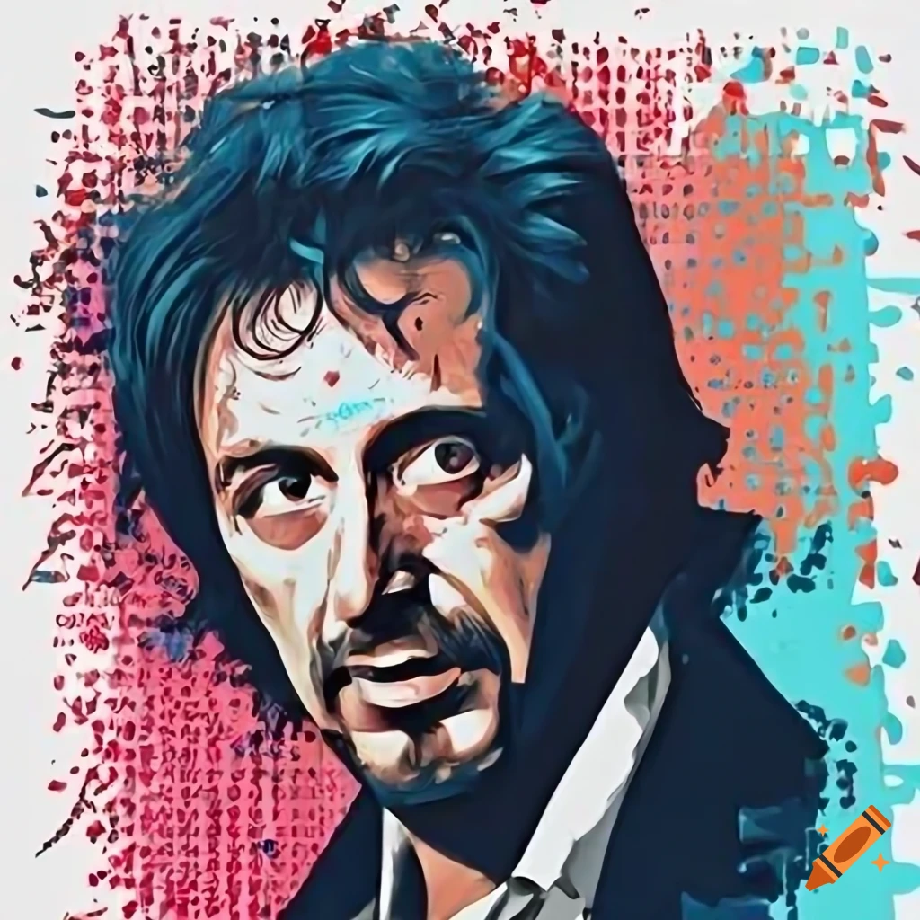 Tony Montana Scarface Al Pacino Impression sur toile 18 x 12 cm