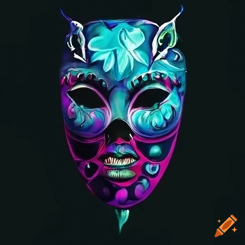 Mask design drawing
