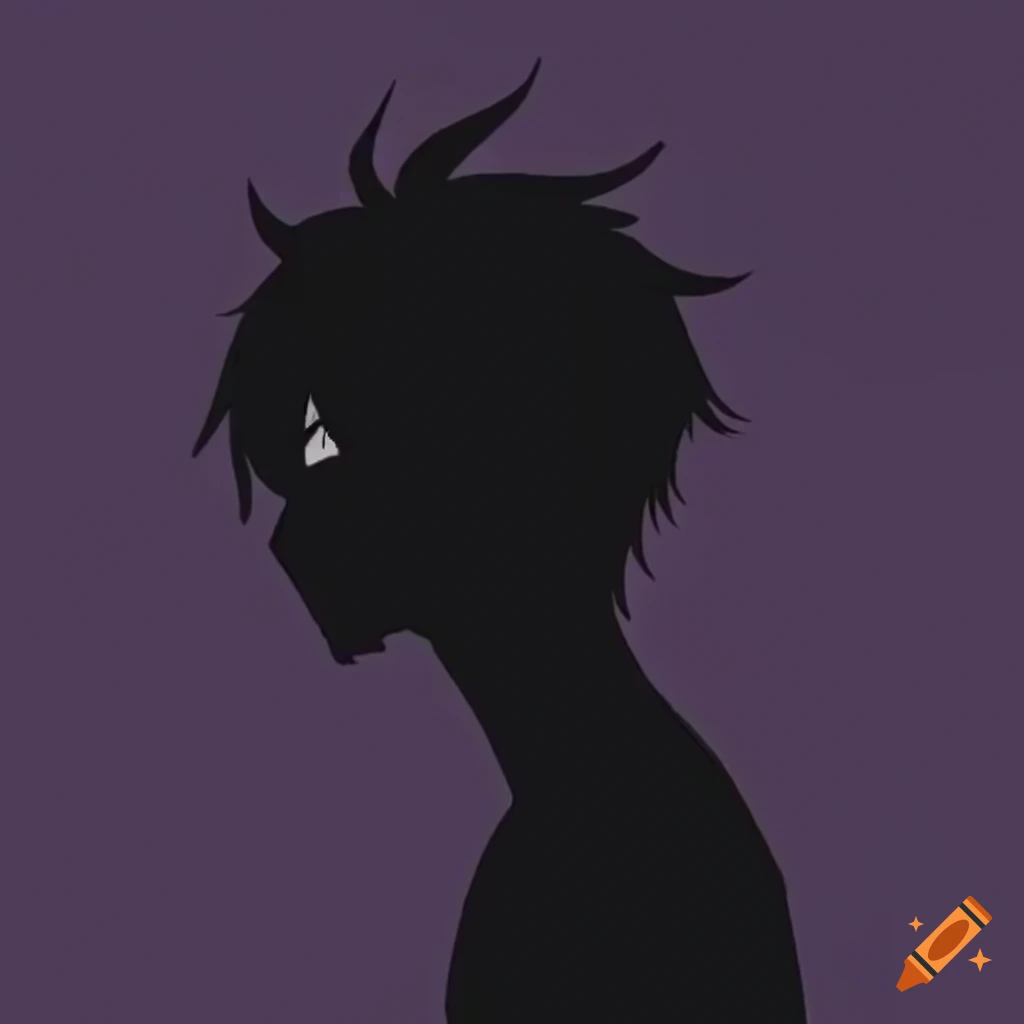 Utau Vocaloid Kaisuki .net, Anime silhouette, monochrome, fictional  Character png | PNGEgg
