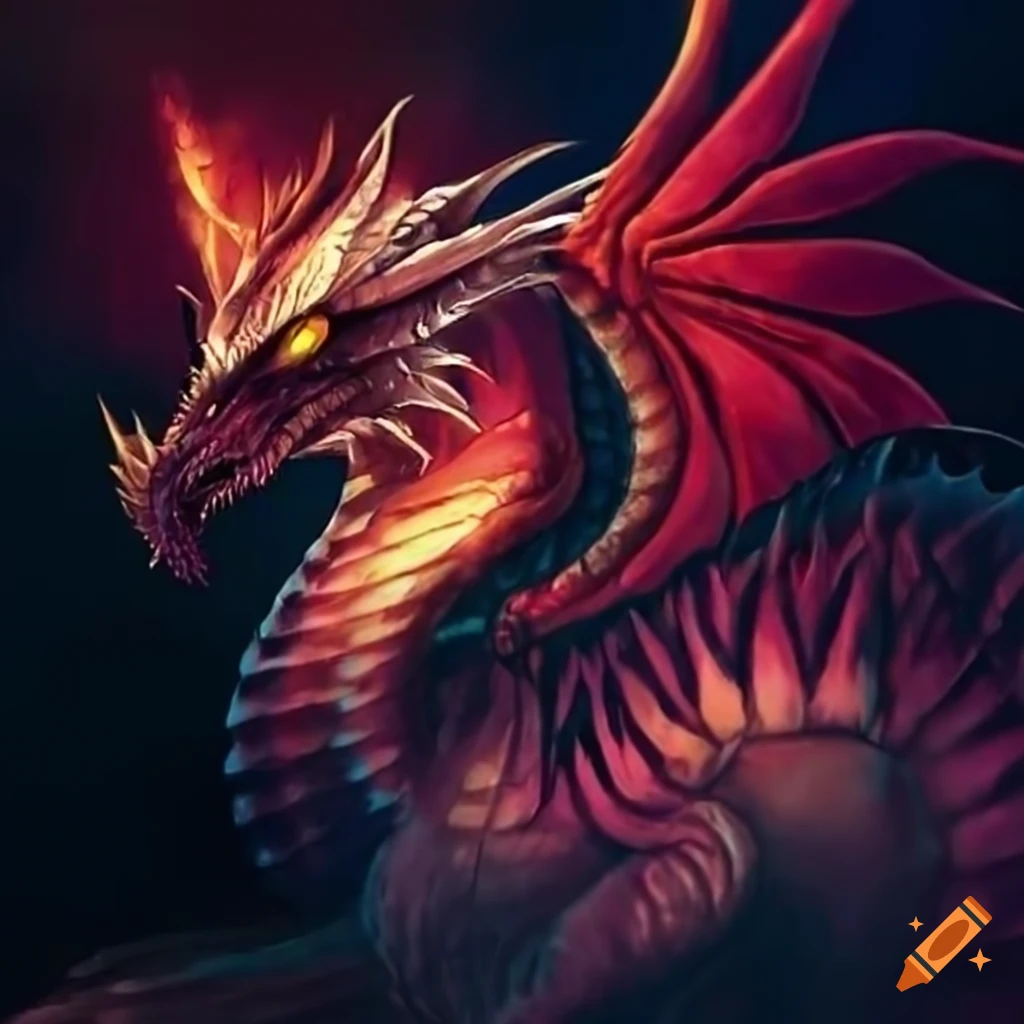 A beautiful dragon
